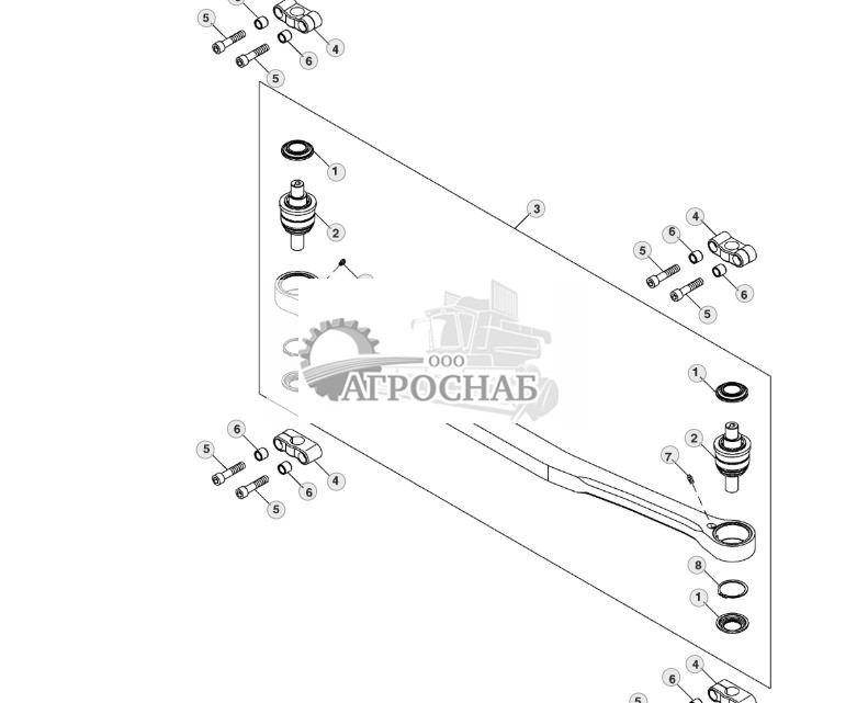 Поперечная рулевая тяга (1500 MFWD) - ST75236 531.jpg